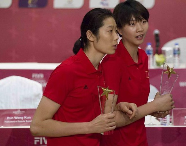 世界女排大奖赛中国对阵意大利